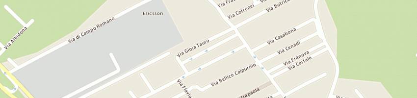 Mappa della impresa ilf srl a ROMA