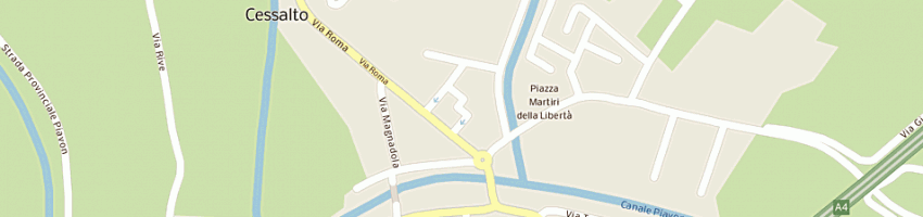 Mappa della impresa banca antonveneta spa a CESSALTO