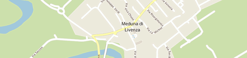 Mappa della impresa armando berti srl a MEDUNA DI LIVENZA