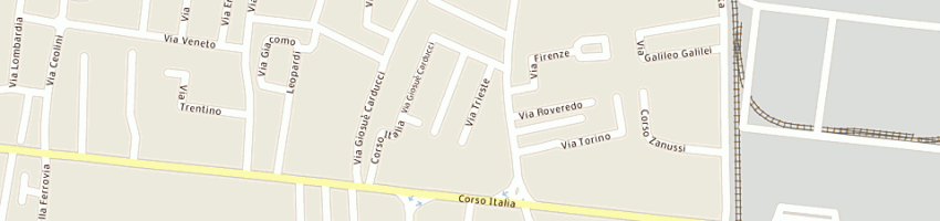 Mappa della impresa tome' paolo a PORCIA
