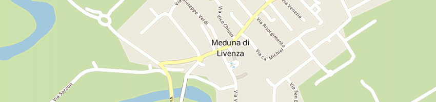 Mappa della impresa master profili srl a MEDUNA DI LIVENZA