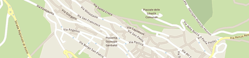 Mappa della impresa spaolo 1951 sas di della nave claudio e c a ASSISI