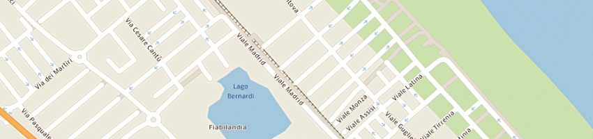Mappa della impresa maestri pietro a RIMINI