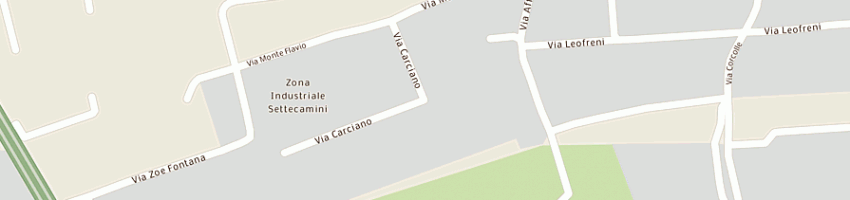 Mappa della impresa lithoteam snc di urso silvano e michetti carlo e c a ROMA