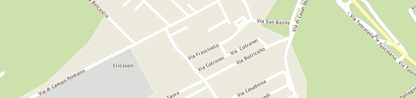 Mappa della impresa deiana roberto a ROMA