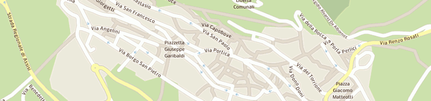 Mappa della impresa spadini barbara e stefano e c (snc) a ASSISI