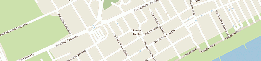 Mappa della impresa oasi 2000 srl a VENEZIA