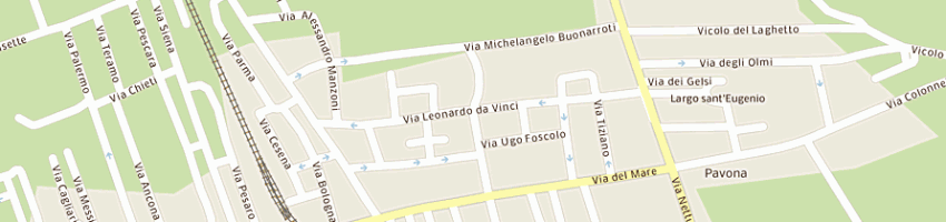 Mappa della impresa ciasca claudia a CASTEL GANDOLFO