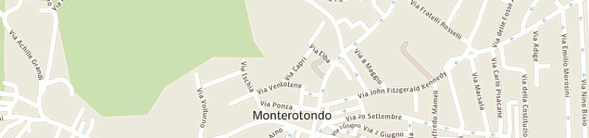 Mappa della impresa brugiati silvana a MONTEROTONDO