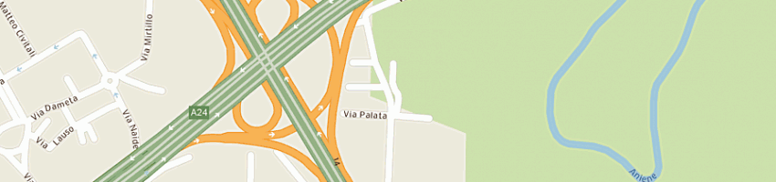 Mappa della impresa shd service high delivery srl a ROMA