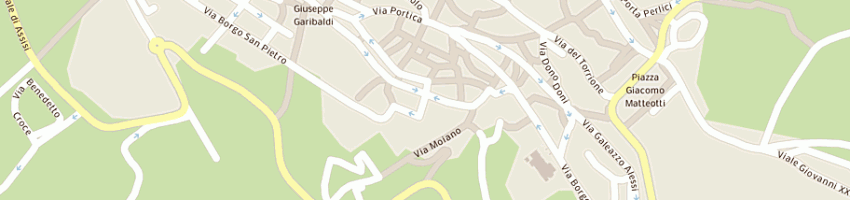 Mappa della impresa parrocchia s maria maggiore a ASSISI