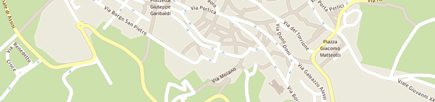Mappa della impresa consorzio albergatori assisi a ASSISI