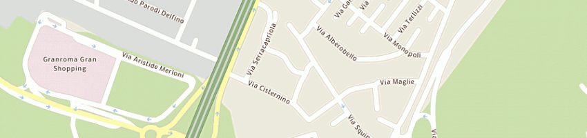 Mappa della impresa aelle service sas di mercuri alessandra e c a ROMA