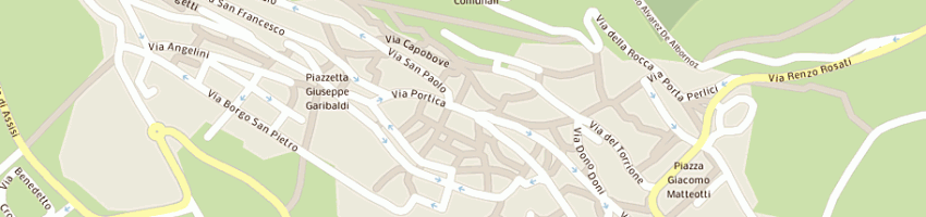 Mappa della impresa fondazione exodus onlus a ASSISI