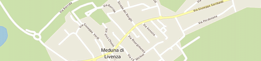 Mappa della impresa piva luigi a MEDUNA DI LIVENZA