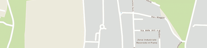 Mappa della impresa lumet snc di zanella bruno e c a ROVEREDO IN PIANO