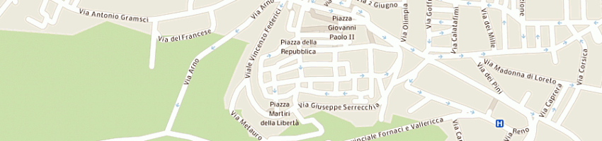 Mappa della impresa cavallaro lucia a MONTEROTONDO