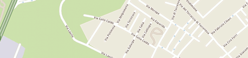 Mappa della impresa bucci roberto a ROMA