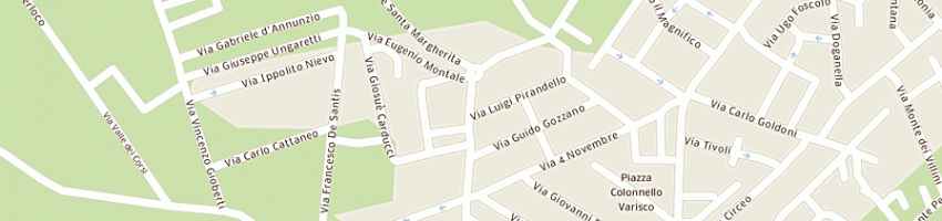 Mappa della impresa azienda unita' sanitaria locale roma g a FONTE NUOVA