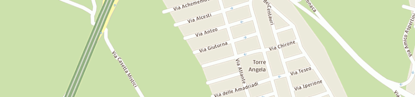 Mappa della impresa gagi snc di sabatino g e iachetti g a ROMA
