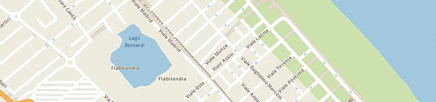 Mappa della impresa cerri luigi a RIMINI