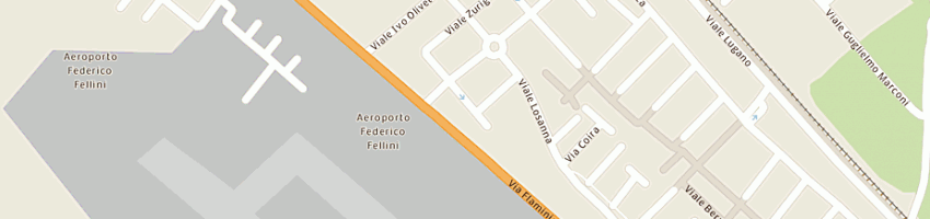 Mappa della impresa fabbri melissa ed emanuela e c sas a RIMINI