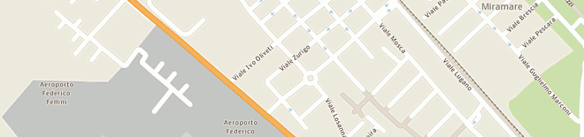 Mappa della impresa berardi idrotermica snc di berardi enzo e c a RIMINI