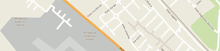 Mappa della impresa tosi marcello a RIMINI
