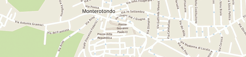 Mappa della impresa gio' di gori rossella e c sas a MONTEROTONDO