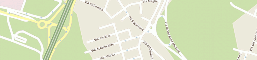 Mappa della impresa vservice srl a ROMA