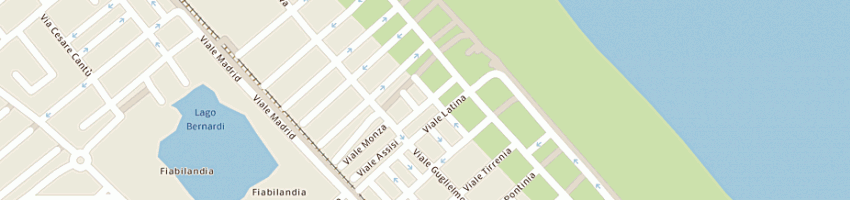 Mappa della impresa sudati maria rosa a RIMINI