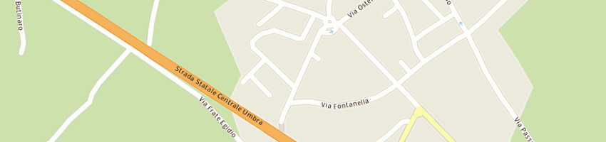 Mappa della impresa proietti coraggi enrico e cotozzolo irene a ASSISI