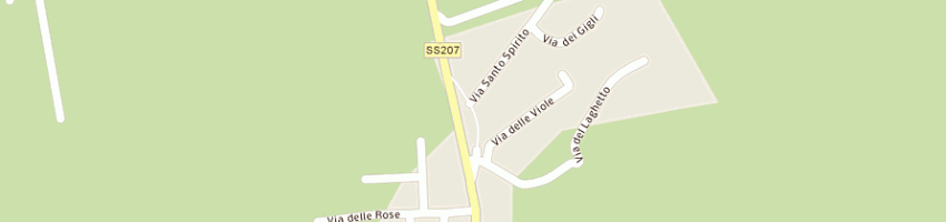 Mappa della impresa studio industriale 1 srl a CASTEL GANDOLFO