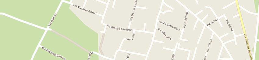 Mappa della impresa parrocchia di san bartolomeo apostolo a ROVEREDO IN PIANO