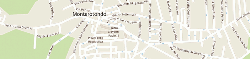 Mappa della impresa bima mobili di manzoni andrea a MONTEROTONDO