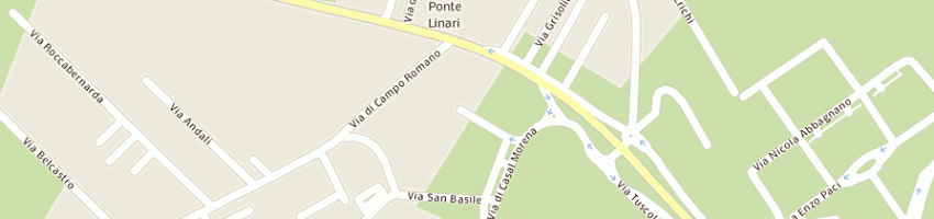 Mappa della impresa extralarge area 3 snc di giuliana polimeni e c a ROMA