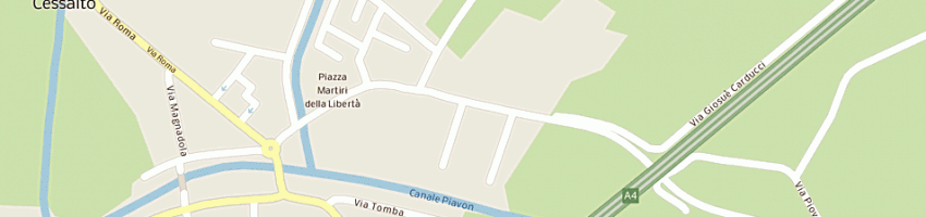 Mappa della impresa dunia fashion di brugnerotto dunia a CESSALTO