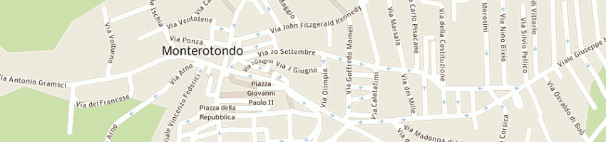 Mappa della impresa cvm di gentili bruno e stefano a MONTEROTONDO