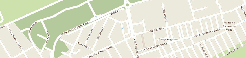 Mappa della impresa agostino antonio e c snc a IESOLO