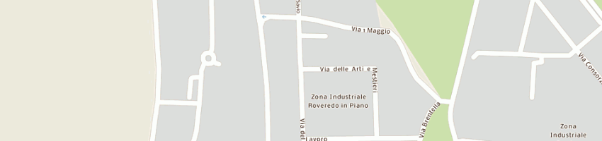 Mappa della impresa arte e forme srl a ROVEREDO IN PIANO