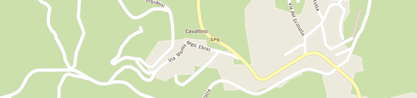 Mappa della impresa palagadana deda sport a URBINO