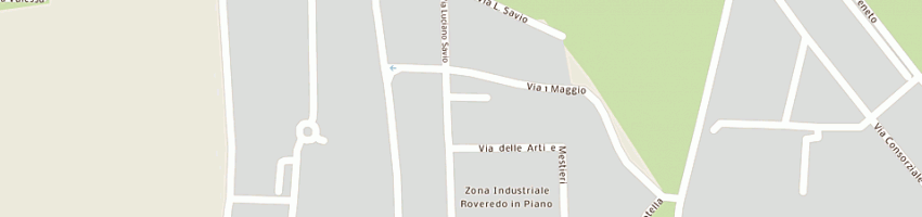 Mappa della impresa solesi srl a ROVEREDO IN PIANO