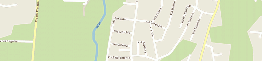 Mappa della impresa hi-fi da pieve giorgio a PORCIA