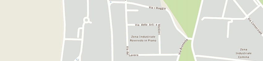 Mappa della impresa onda communication a ROVEREDO IN PIANO