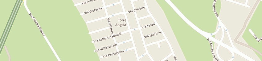Mappa della impresa bar centauri - societa in nome collettivo di crocetti marco e c a ROMA