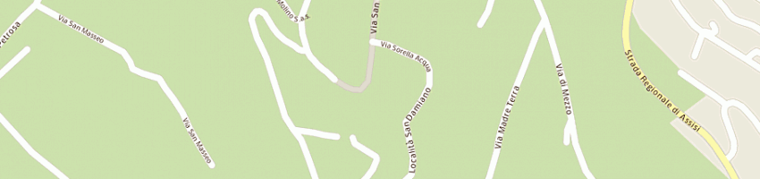 Mappa della impresa gabbarelli renato a ASSISI