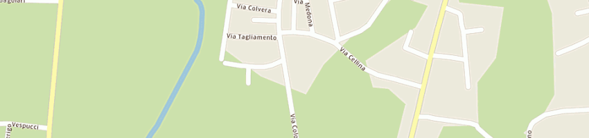 Mappa della impresa flli bortolin sdf di bortolin giovanni e bortolin angelo a PORCIA
