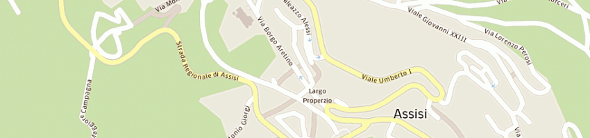 Mappa della impresa studio assisi uno srl a ASSISI