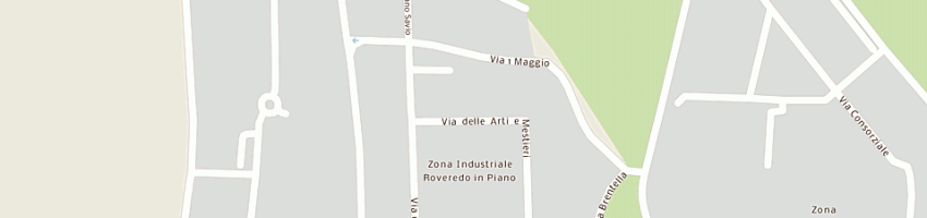 Mappa della impresa paso snc di pajer idilia e c a ROVEREDO IN PIANO