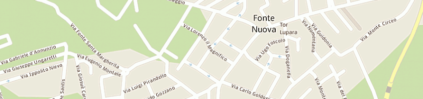 Mappa della impresa parrocchia gesu' maestro a FONTE NUOVA